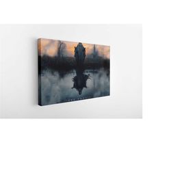 the unholy poster, wall art, canvas print, movie poster, gift canvas wall decor print home decor art