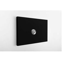 night moon seascape canvas print, full moon canvas print , moon wall art, moon poster , full moon canvas wall art, canva