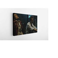 fight club poster, movie poster, retro movie poster, vintage poster, retro poster, minimalist art, modern art, wall deco
