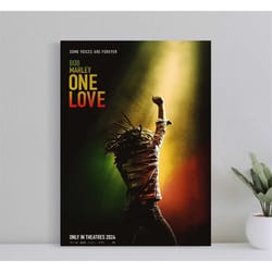 bob marley one love original ds movie poster,