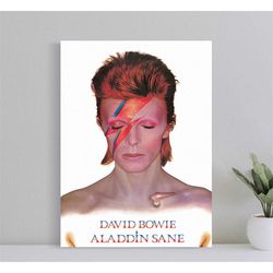 david bowie aladdin sane album cover poster, wall
