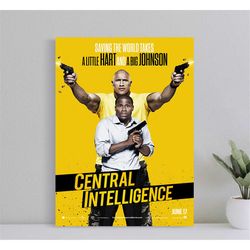 central intelligence 2016 movie poster, wall art film
