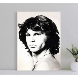 the doors jim morrison poster, wall art canvas