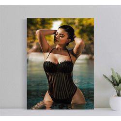 kylie jenner cinema actor hot model artist poster,