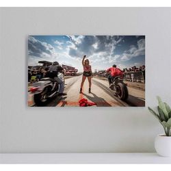 classic motorcycle easy rider movie poster, wall art