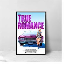 true romance movie poster - high quality canvas art print - room decoration - art poster for gift