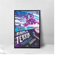 solar system and beyond poster set nasa solar system - high quality canvas art print - room decoration - art poster for