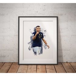 mbappe - france - digital poster - digital