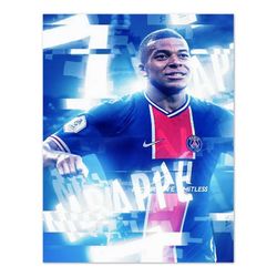 kylian mbappe poster | psg f.c poster |