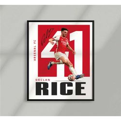 sport design - declan rice, arsenal fc, england,