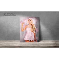 barbie poster margot robbie print barbie art print