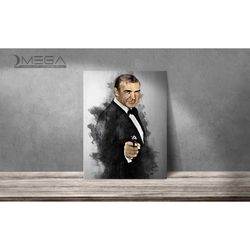 james bond poster sean connery print art print