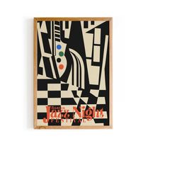 boston jazz night festival poster, giclee reproduction, music art print, music poster, 24x36, vintage poster, retro art