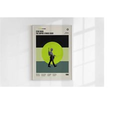 star wars episode v, star wars : the empire strikes back, minimalist movie poster, vintage inspired poster, mid century