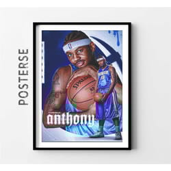 denver nuggets carmelo anthony nba posters, trendy posters,