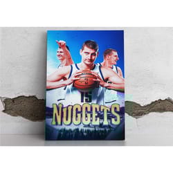 denver nuggets nikola jokic nba posters, trendy posters,