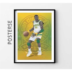 houston rockets hakeem olajuwon the dream nba posters,