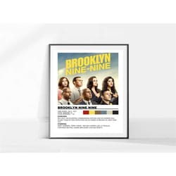 brooklyn nine nine tv show poster / brooklyn