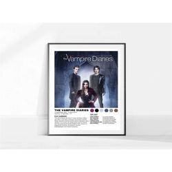 vampire dairies tv show poster / vampire dairies