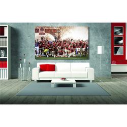 ac milan champions serie a 2022 canvas, milan