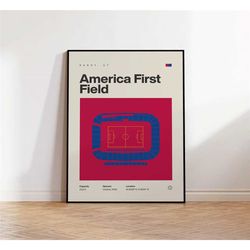 real salt lake poster, america first field stadium
