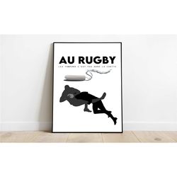 in rugby tampons are not in the pussy