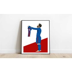 lionel messi - poster - poster - print
