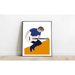 ed sheeran - minimalist poster - poster -