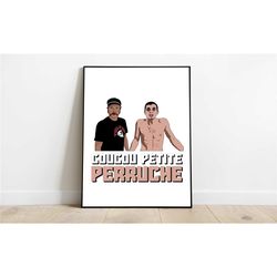 hello little parakeet - poster - poster -