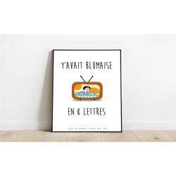 tanned people go skiing - blumaise - poster