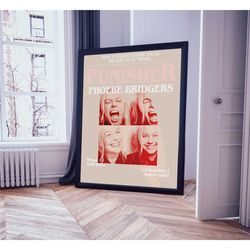 phoebe bridgers print download, punisher poster pink, phoebe