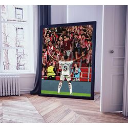 jude bellingham art print, bellingham real madrid poster,