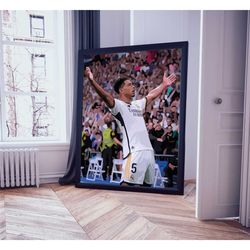 jude bellingham print download, bellingham real madrid poster