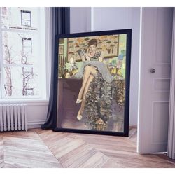 paulina olowska the alchemist painting, trendy wall art