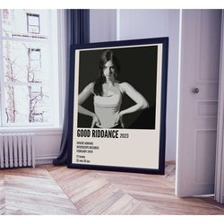 gracie abrams wall print digital, good riddance album