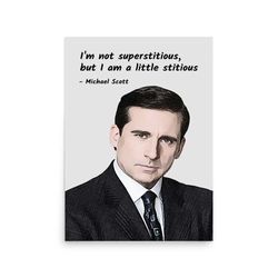 im not superstitious, but i am a little