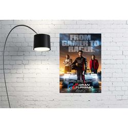 gran turismo movie poster 2023 film - room