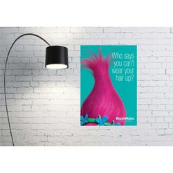 trolls movie poster 2023 film - room decor