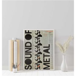 sound of metal poster - darius marder -