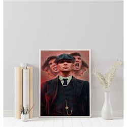 peaky blinders poster - minimalist tv series poster