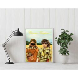 moonrise kingdom poster - wes anderson - minimalist