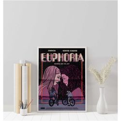 euphoria poster - tv show- tv series poster