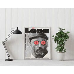 leon poster - the professional - luc besson