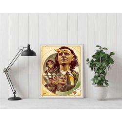 loki poster - loki - minimalist movie poster