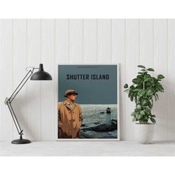 shutter island poster - martin scorsese - minimalist