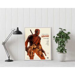 deadpool poster - deadpool - ryan reynolds -