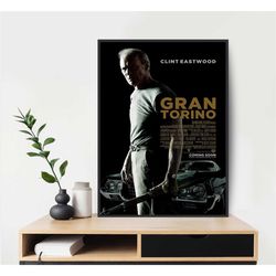 gran torino 2008 movie poster movie poster art