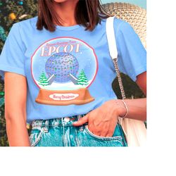 epcot snow globe t-shirt
