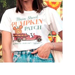 main street pumpkin patch t-shirt