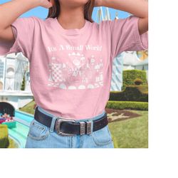 it's a small world t-shirt
